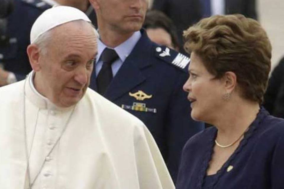 Dilma propõe ao papa aliança na luta contra as desigualdades