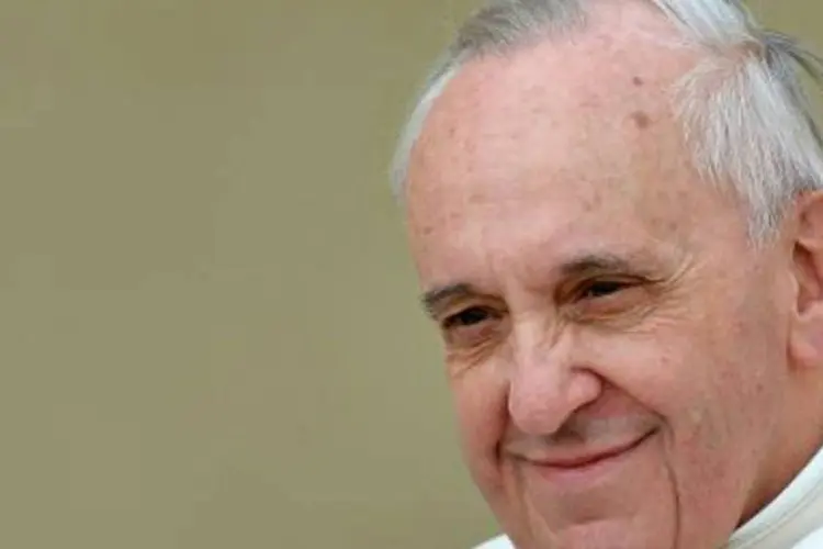 O papa Francisco: presença do Papa na rede é especialmente forte na América Latina (AFP)
