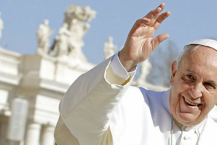 
	Papa Francisco: pont&iacute;fice &eacute; identificado como l&iacute;der mundial mais influente do Twitter
 (Giampiero Sposito/Reuters)