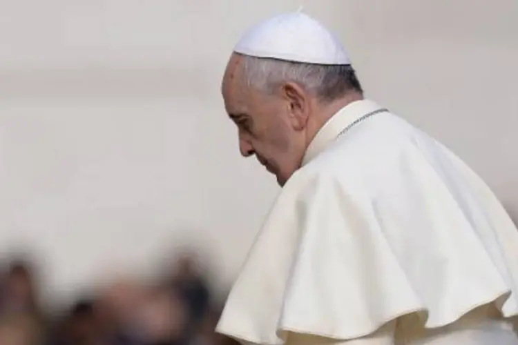 
	Papa Francisco: pont&iacute;fice pede &agrave; comunidade internacional resposta ao problema da imigra&ccedil;&atilde;o
 (Filippo Monteforte/AFP)