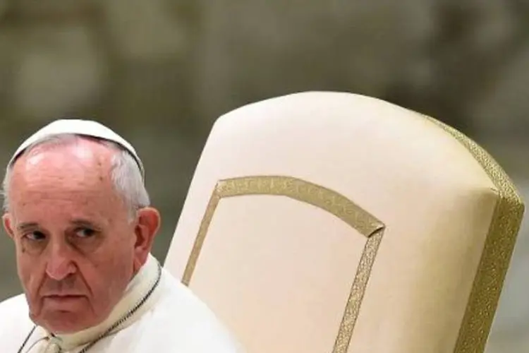 
	O papa Francisco: &quot;A pior bomba que existe dentro do Vaticano &eacute; a fofoca&quot;
 (Gabriel Bouys/AFP)