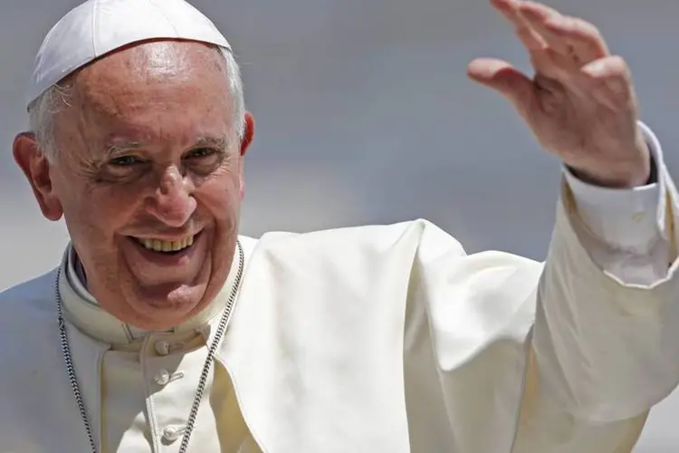 Papa Francisco: em apenas dois meses, o papa ganhou um milhão de seguidores (Giampiero Sposito/Reuters)