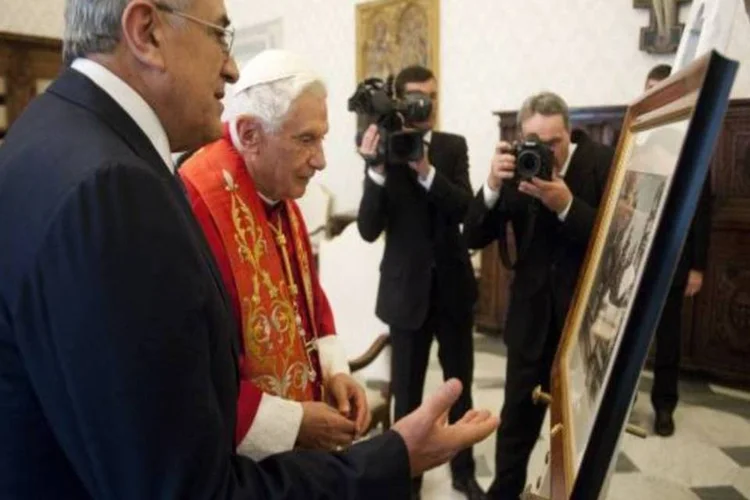 Papa recebe presidente do Líbano: todos os seis são "cardeais eleitores", que possuem menos de 80 anos e portanto estão elegíveis para entrar em um conclave que escolherá o sucessor de Bento 16 (Getty Images)