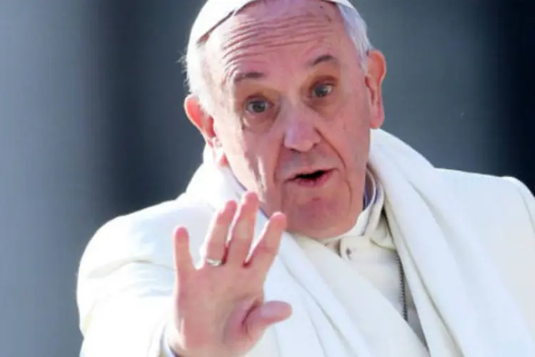 
	O Papa Francisco: &nbsp;Vaticano refor&ccedil;ou que as palavras do papa n&atilde;o mudam os ensinamentos da Igreja sobre a homossexualidade
 (Franco Origlia/Getty Images)