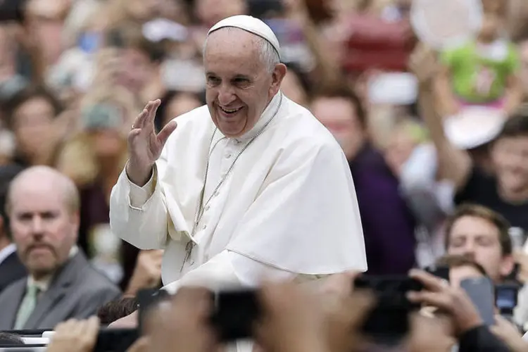 
	Papa Francisco: apelo chega em momento no qual v&aacute;rias na&ccedil;&otilde;es europeias querem fechar suas fronteiras
 (Matt Rourke-Pool/Getty Images)