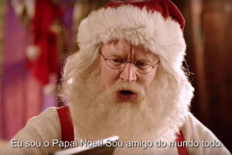 
	Papai Noel em comercial: empresa de sistemas antiv&iacute;rus Norton mostra a hist&oacute;ria de um v&iacute;rus que roubou o Natal
 (Reprodução/Youtube)