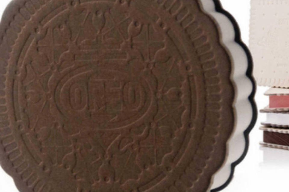 Papelaria faz bloquinhos com aroma e formato de Oreo