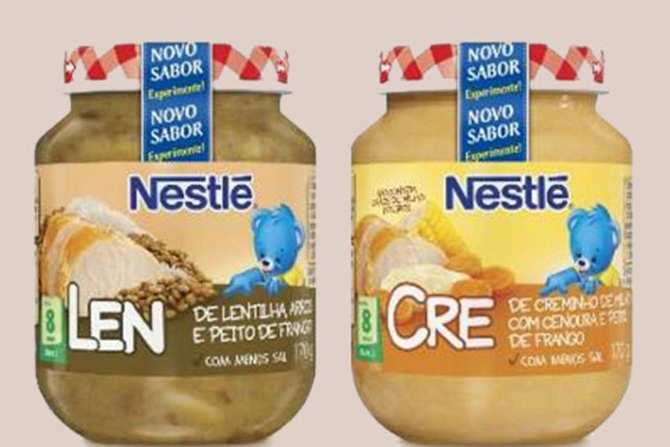 Nestlé amplia linha de alimentos infantis