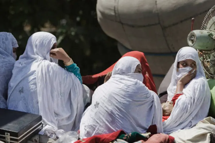 
	Paquistanesas:&nbsp;uma mulher atacada com &aacute;cido pode precisar de mais de 20 cirurgias, disse propriet&aacute;ria de rede de est&eacute;tica
 (Daniel Berehulak/Getty Images)