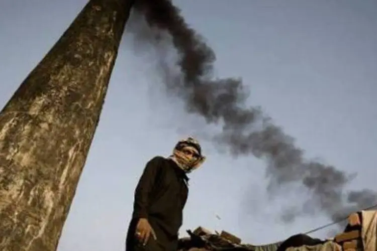
	Rawalpindi, no Paquist&atilde;o: cidade &eacute; uma das mais polu&iacute;das no mundo
 (AFP/Arquivos)