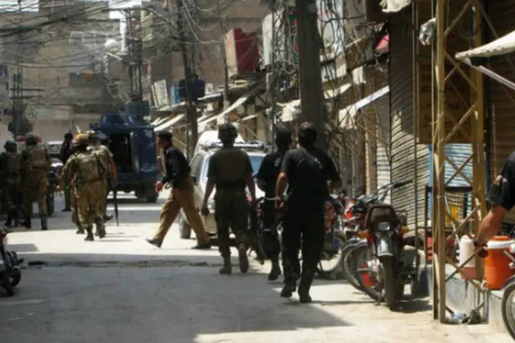 
	Atentado terrorista no Paquist&atilde;o:&nbsp;ministro se encontrava em sua cidade natal
 (AFP/Karim Ullah)