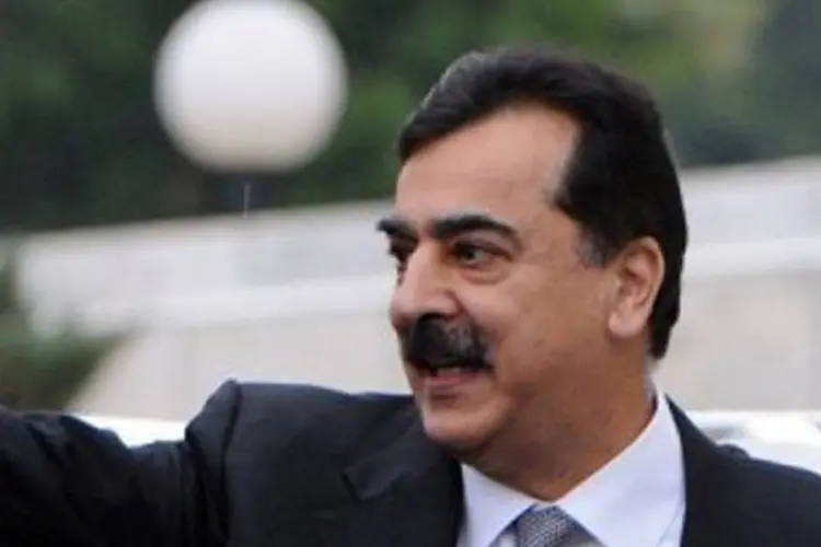 Yusuf Raza Gilani pode ser condenado a seis meses de reclusão
 (Aamir Qureshi/AFP)