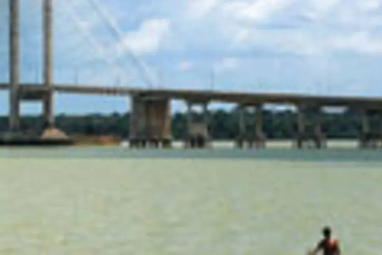 Rio Guamá, em Belém: o potencial hídrico do estado é subaproveitado (--- [])