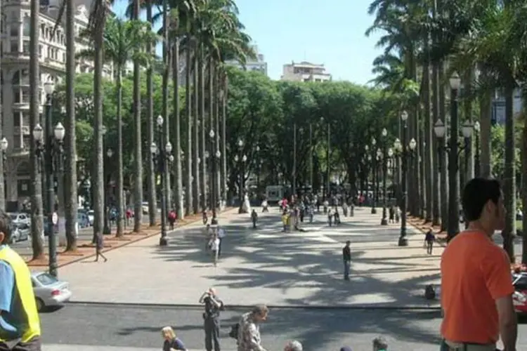 Praça da Sé, em Sp (Getty Images)