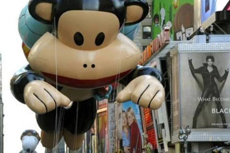 Parada do Dia de ação de Graças em Nova York: promoção da Black Friday já virou tradição (Timothy A. Clary/AFP)