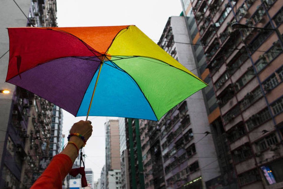 Milhares participam na Parada Gay em Hong Kong
