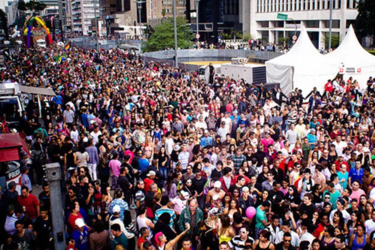 Uma multidão tomou a av. Paulista (Fora do Eixo/Flickr)
