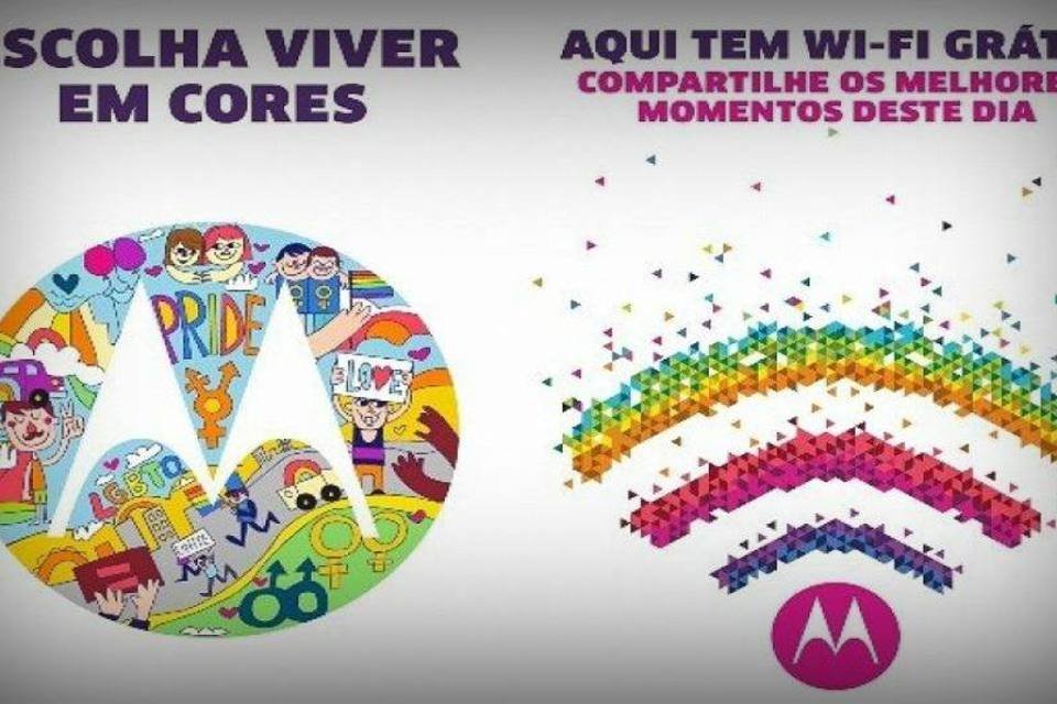 Motorola vai oferecer Wi-Fi gratuito na Parada Gay de SP