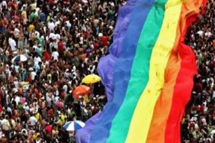 Parada Gay no ano passado: edição de 2011 contará com mais segurança (AFP)