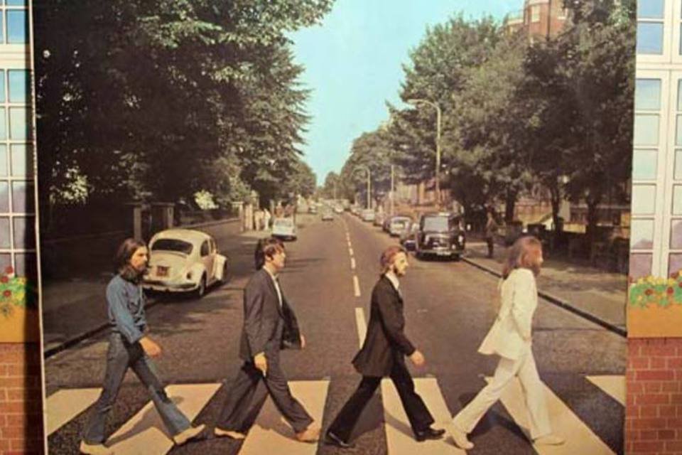 Londres celebra 45 anos da foto dos Beatles na Abbey Road