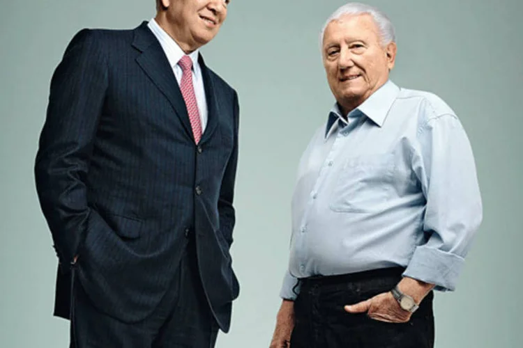 Lírio Parisotto e Luiz Barsi (Germano Lüders/EXAME)