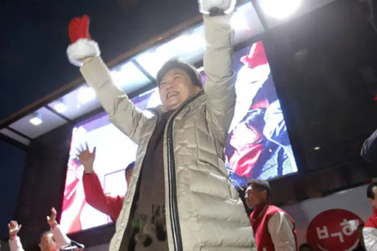 Park Geun-hye: pesquisa aponta vitória da candidata conservadora (Getty Images)