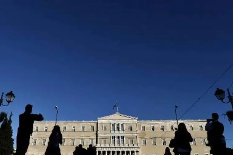 
	Parlamento grego, em Atenas: o referendo ser&aacute; realizado do domindgo, disse autoridade do governo
 (Aris Messinis/AFP)