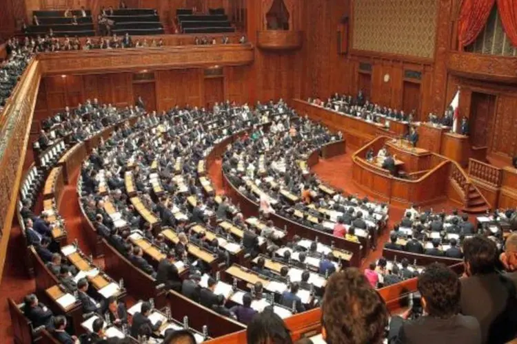 
	Parlamento do Jap&atilde;o: com a vit&oacute;ria de Ejima, o LDP, do primeiro-ministro Shinzo Abe, fica mais perto de obter o controle da C&acirc;mara Alta nas elei&ccedil;&otilde;es de julho
 (Getty Images)