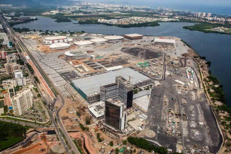 
	Vista a&eacute;rea do Parque Ol&iacute;mpico no Rio de Janeiro
 (Andre Motta/Heusi Action/Brasil2016.gov.br)