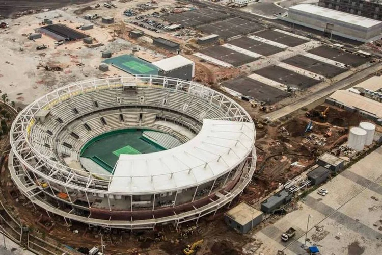 Parque Olímpico - Centro de Tênis em novembro de 2015 (Renato Sette Câmara/Prefeitura do Rio)