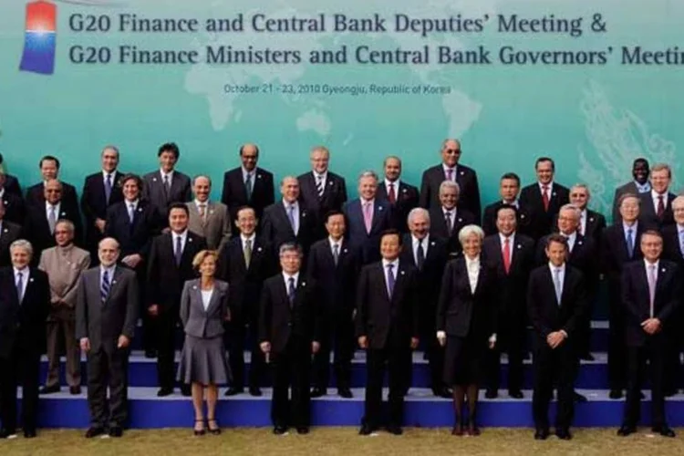 Reunião do G-20, na Coreia do Sul: países emergentes terão mais poder no Fundo Monetário Internacional (Getty Images)