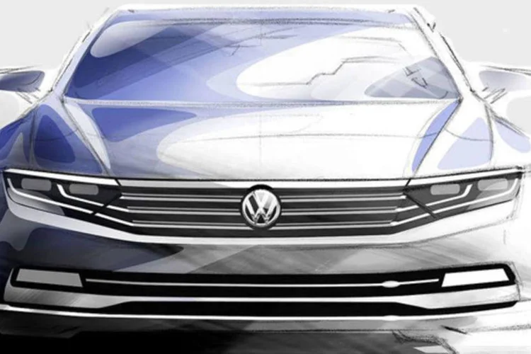 Imagem conceito do automóvel Passat 2015 (Divulgação)