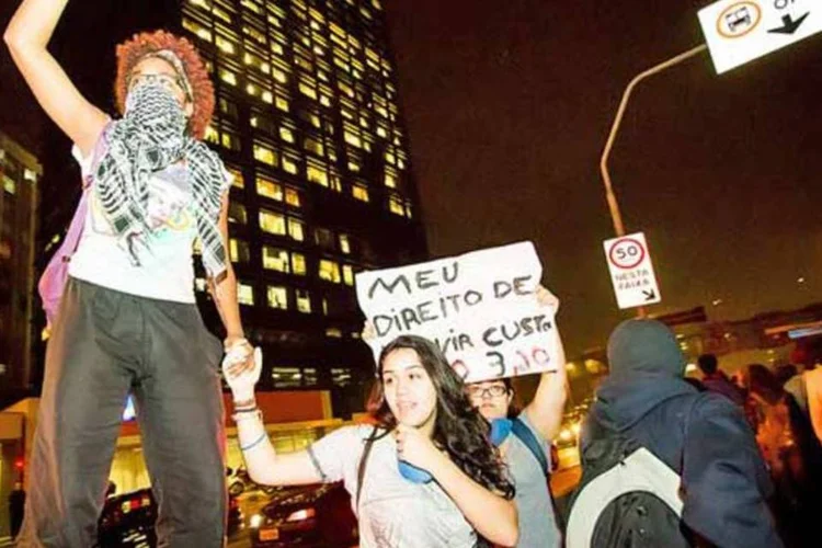 
	Manifesta&ccedil;&atilde;o do Movimento Passe Livre, em S&atilde;o Paulo
 (Gianluca Ramalho Misiti / Flickr)