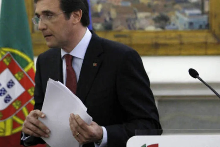 
	Pedro Passos Coelho: &quot;este &eacute; o momento da verdade. Este &eacute; o momento de sermos consequentes com as nossas escolhas e coerentes com os nossos compromissos&quot;
 (REUTERS/Hugo Correia)