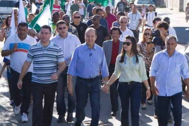 
	Pastor Everaldo: ele defendeu cortes no Estado e maior participa&ccedil;&atilde;o da iniciativa privada
 (Reprodução/Facebook oficial Pastor Everaldo)