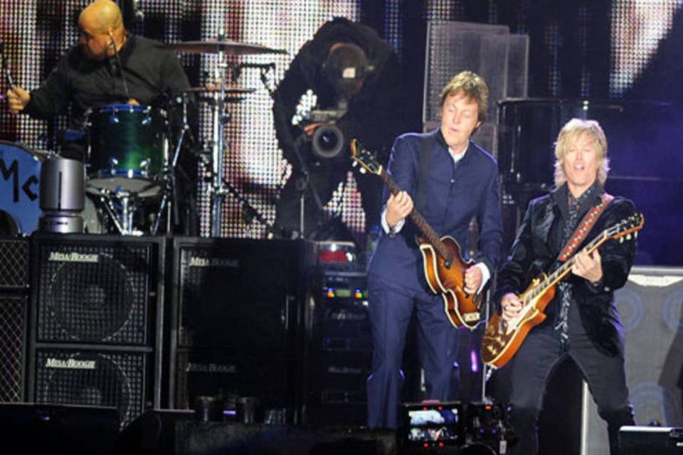 Show de ex-beatle no Brasil tem seguro de R$ 24 mi