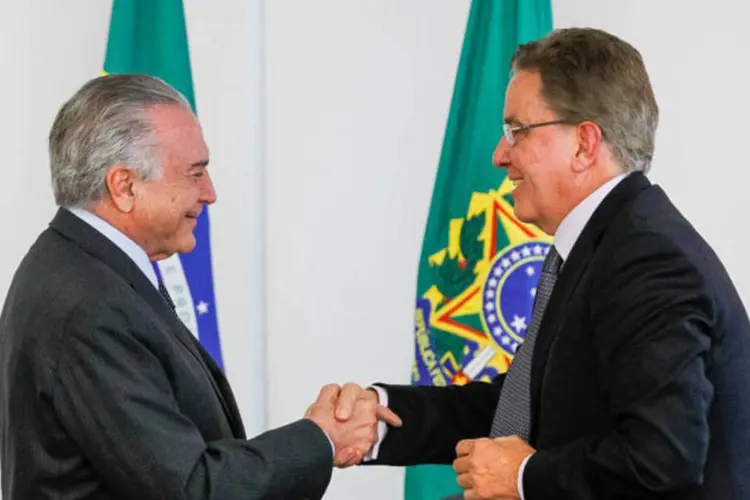 Paulo Rabello: O presidente do IBGE em reunião com Temer em dezembro do ano passado (Divulgação / Site Palácio do Planalto/Divulgação)