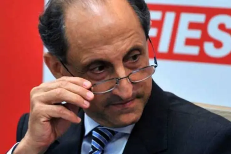 Skaf: presidente da Fiesp classificou como "lamentável" a visão "totalmente errada" do Banco Central em manter os juros no patamar atual (Valter Campanato/Agência Brasil)