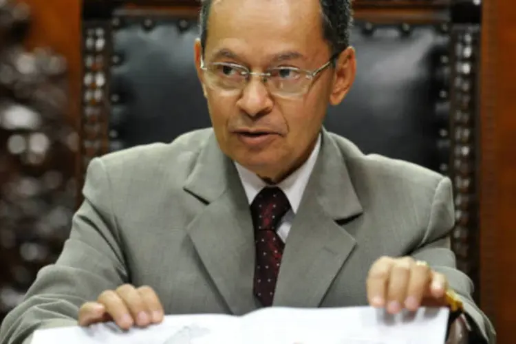 
	Paulo S&eacute;rgio Passos era ministro dos Transportes e passou o cargo na &uacute;ltima quarta-feira ao senador C&eacute;sar Borges, do PR
 (Wilson Dias/ABr)