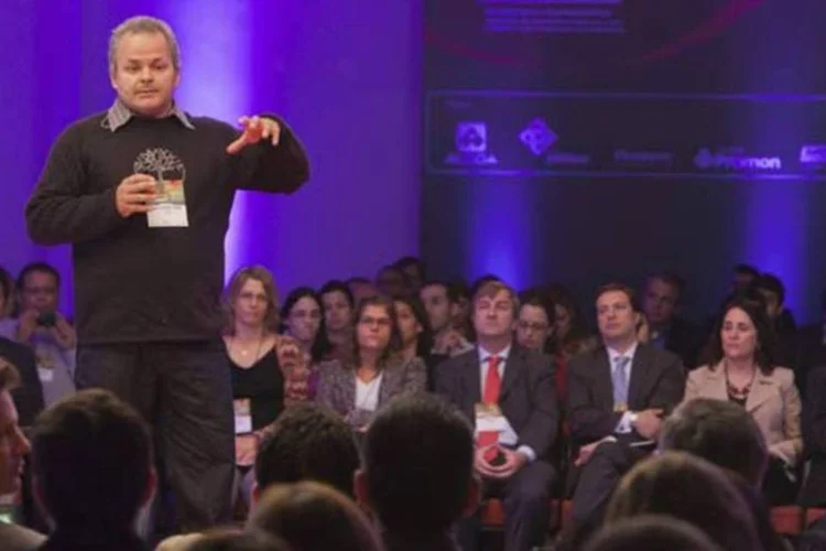 Paulo Henrique Pereira, secretário do Meio AMbiente de Extrema, no EXAME Fórum Sustentabilidade (Egberto Nogueira/imafortogaleria)