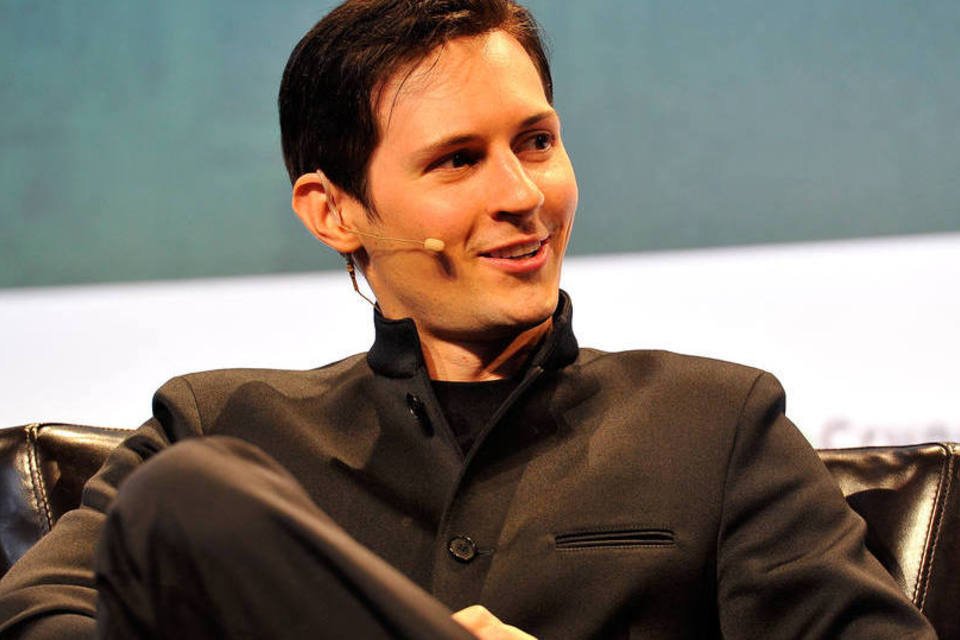 Pavel Durov, CEO e fundador do Telegram, em evento da TechCrunch Disrupt em San Francisco  (Steve Jennings/Getty Images/Getty Images)