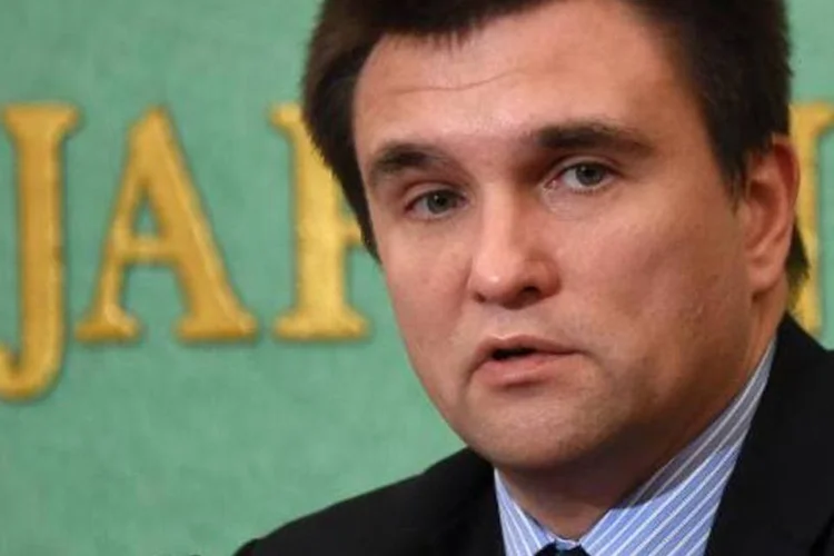 
	O chanceler ucraniano, Pavlo Klimkin: &quot;os promotores de certo modo se acomodaram sobre isso&quot;
 (Toru Yamanaka/AFP)