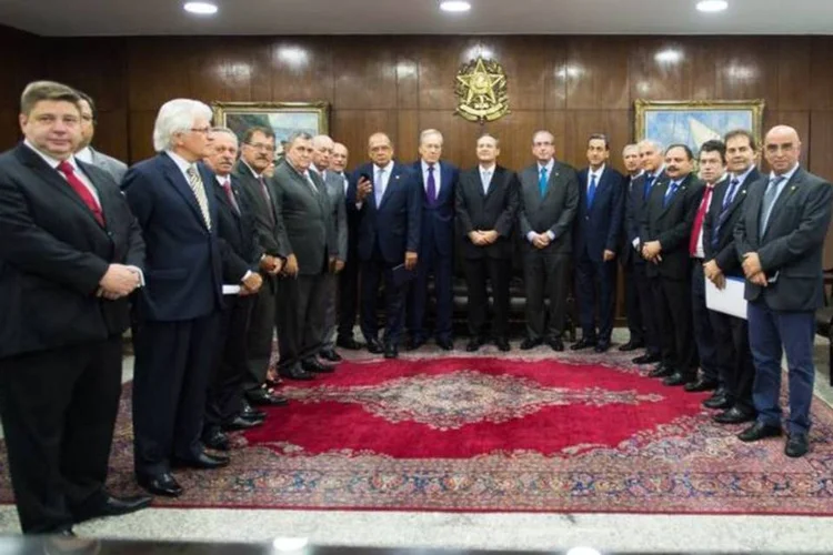 
	Promulga&ccedil;&atilde;o da PEC da Bengala
 (Marcelo Camargo/Agência Brasil)