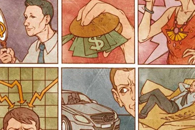Ilustração - Pecados financeiros (EXAME.com)