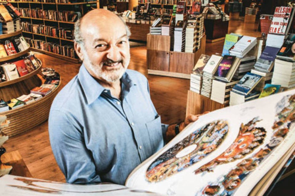 Pedro Herz, o vendedor  de livros da Livraria Cultura