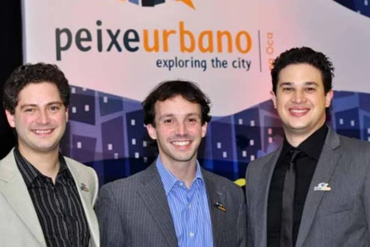 Alex Tabor, Julio Vasconcellos e Emerson Andrade, do Peixe Urbano (Divulgação)