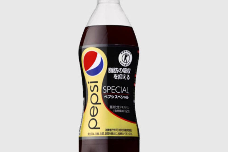 Pepsi lança refrigerante que absorve gordura