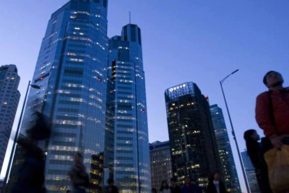 Prédios em Pequim, na China: reforço no controle sobre o mercado imobiliário (Anderson Schneider)