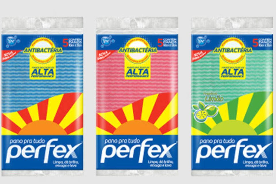Ypê reformula embalagens e logotipo de Perfex