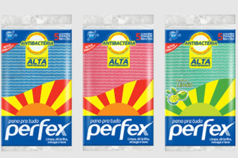Ypê reformula embalagens e logotipo de Perfex